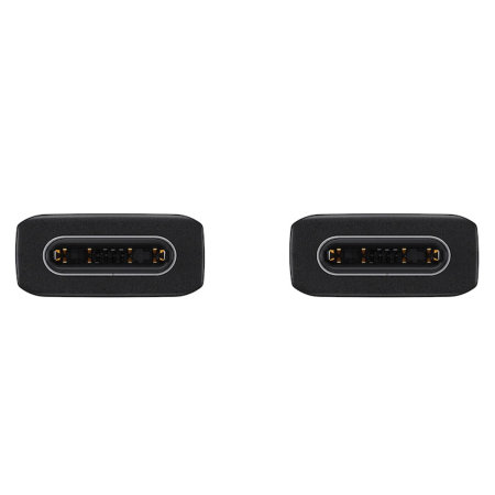 Official Samsung Black 1m USB-C to USB-C Cable - For Samsung Galaxy S23 FE
