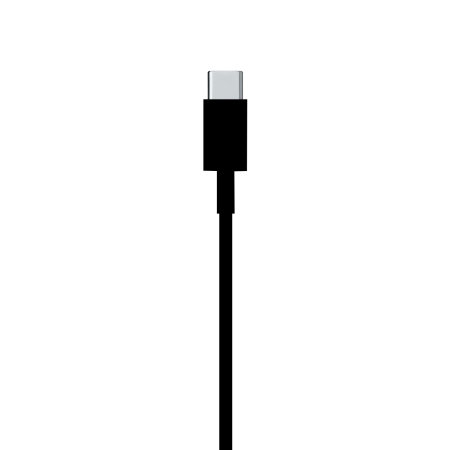 Olixar Basics Black 1m USB-C to USB-C Charge and Sync Cable - For Samsung Galaxy S23 FE