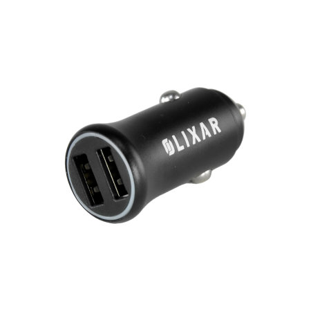 Olixar Basics 12W Dual USB-A Port Car Charger - For Samsung Galaxy S23 FE