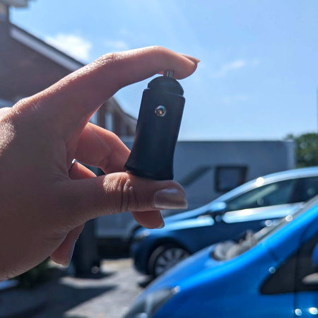 Olixar Basics 12W Dual USB-A Port Car Charger - For Samsung Galaxy S23 FE