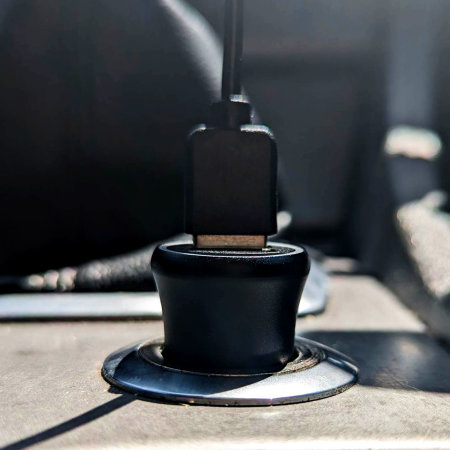 Olixar Basics 12W Dual USB-A Port Car Charger - For Samsung Galaxy S23 FE