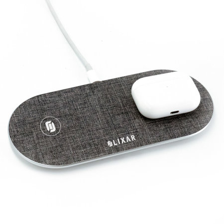 Olixar 20W Grey Dual Wireless Charger Pad - For Samsung Galaxy S23 FE