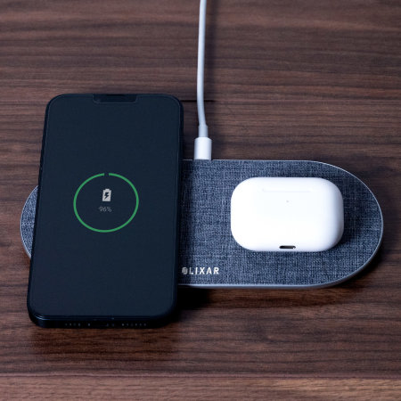 Olixar 20W Grey Dual Wireless Charger Pad - For Samsung Galaxy S23 FE