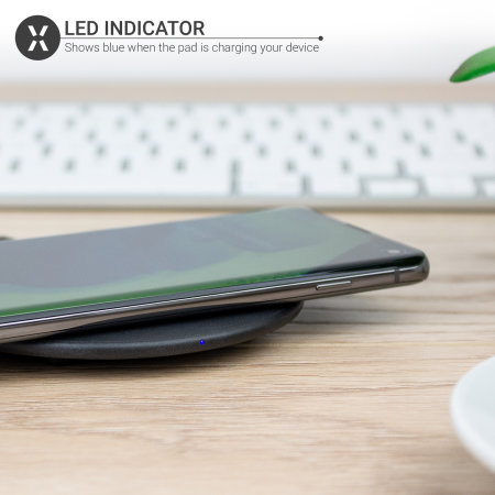Olixar Slim 15W Fast Wireless Charger Pad - For Samsung Galaxy S23 FE