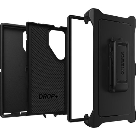 Otterbox Defender Black Tough Stand Case For Samsung Galaxy S24