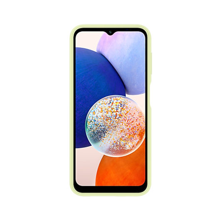 Official Samsung Lime Green Card Slot Case - For Samsung Galaxy A25 5G