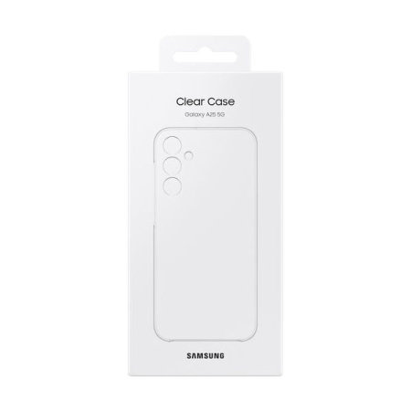 Official Samsung Clear Transparent Case - For Samsung Galaxy A25 5G
