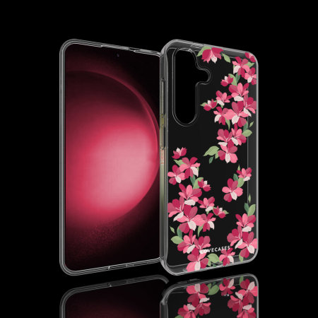 LoveCases Red Cherry Blossom Gel Case - For Samsung Galaxy A05s