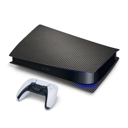 Olixar PS5 Digital Edition Faceplates - Carbon Fibre