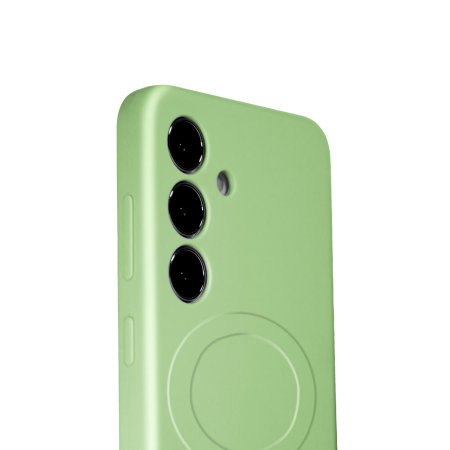 Olixar Matcha Green MagSafe Silicone Case - For Samsung Galaxy S24