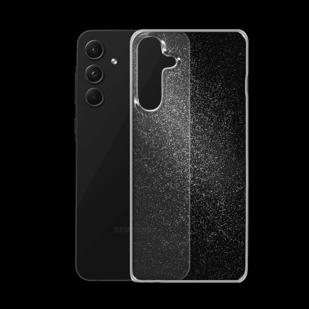 Olixar Clear Glitter Case - For Samsung Galaxy A35 5G