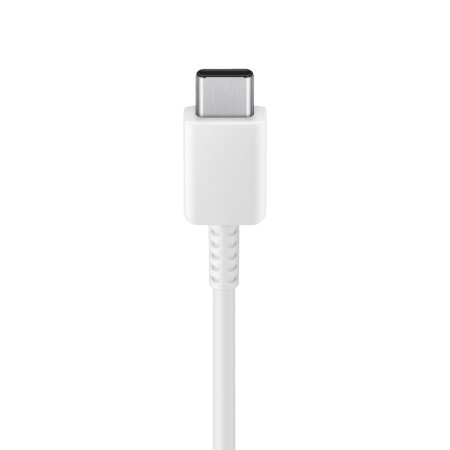 Official Samsung 25W White 1m USB-C to USB-C Cable - For Samsung Galaxy S24 Ultra