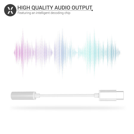 Olixar USB-C to 3.5mm Audio Jack Adapter - For Samsung Galaxy S24 Ultra
