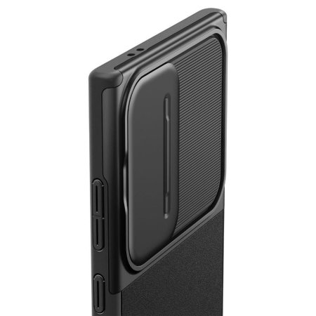 Spigen Optik Armor Black Case - For Samsung Galaxy S24 Ultra