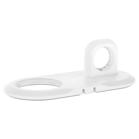 Spigen MagFit Duo Apple MagSafe & Apple Watch Charger Stand - White