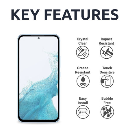 Olixar Tempered Glass Screen Protector - For Samsung Galaxy A35 5G