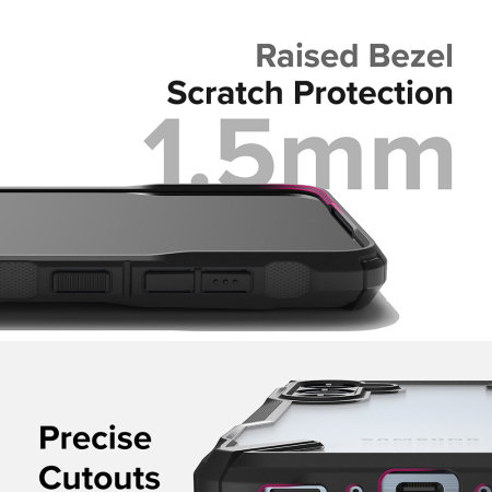 Ringke Fusion X Black Tough Case - For Samsung Galaxy A35 5G