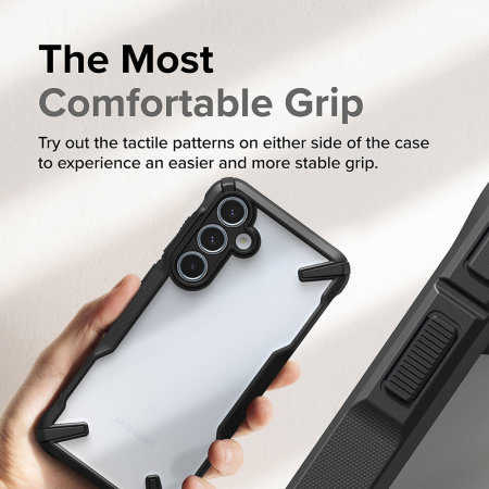 Ringke Fusion X Black Tough Case - For Samsung Galaxy A35 5G