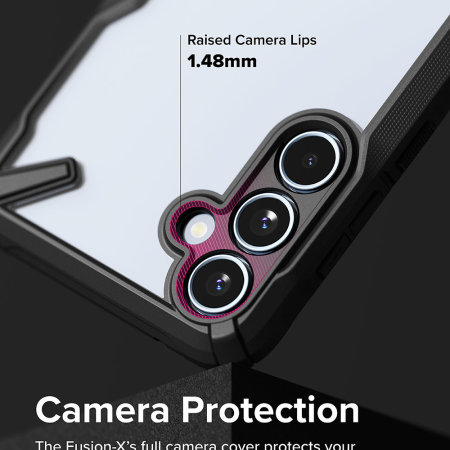Ringke Fusion X Black Tough Case - For Samsung Galaxy A35 5G