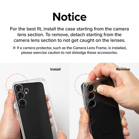Ringke Fusion X Black Tough Case - For Samsung Galaxy A35 5G