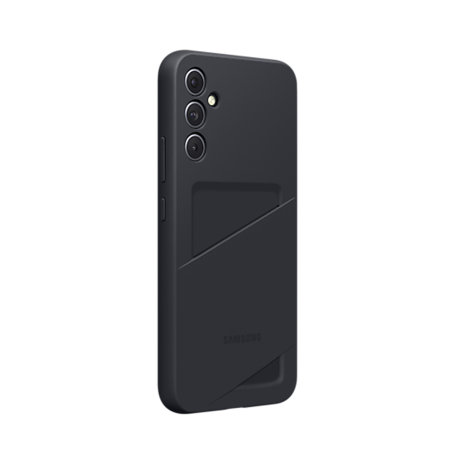 Official Samsung Black Card Slot Case - For Samsung Galaxy A35 5G