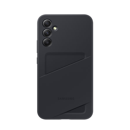 Official Samsung Black Card Slot Case - For Samsung Galaxy A35 5G