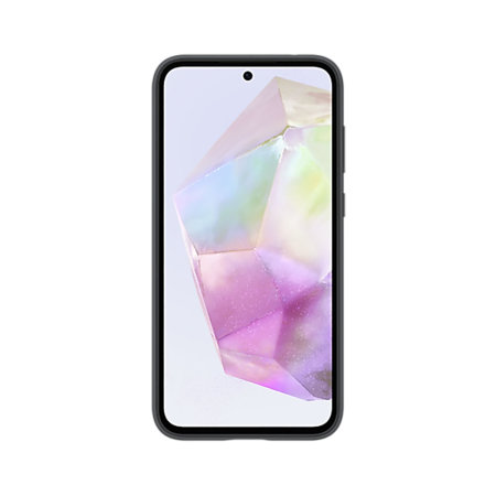 Official Samsung Black Silicone Case - For Samsung Galaxy A35 5G
