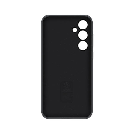 Official Samsung Black Silicone Case - For Samsung Galaxy A35 5G