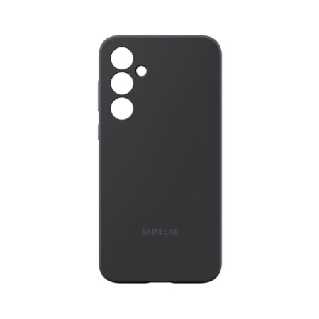 Official Samsung Black Silicone Case - For Samsung Galaxy A35 5G