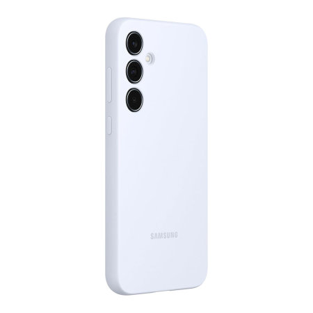 Official Samsung Light Blue Silicone Case - For Samsung Galaxy A35 5G