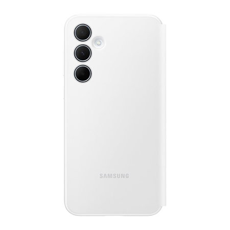 Official Samsung White Smart View Wallet Case - For Samsung Galaxy A35 5G