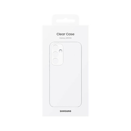 Official Samsung Clear Case - For Samsung Galaxy A55 5G