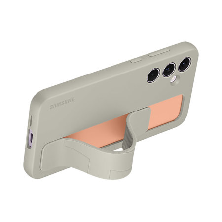 Official Samsung Grey Standing Grip Case - For Samsung Galaxy A55 5G
