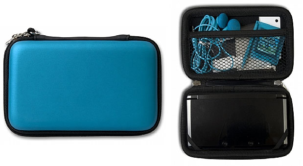 CTA Nintendo 3DS EVA Travel Case - Blue
