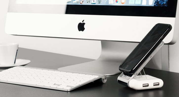 Desk Genie Non-Slip Charging Desk Stand