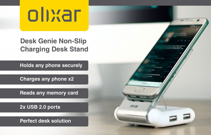 Olixar Desk Genie Non-Slip Charging Desk Stand