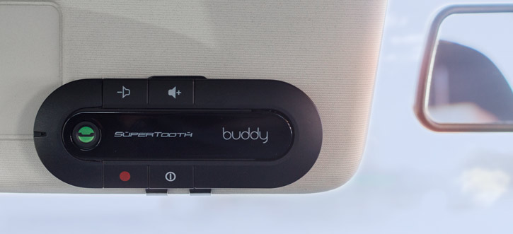 SuperTooth Buddy Bluetooth v2.1 Hands-free Visor Car Kit