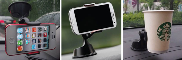 Exogear Exomount Universal Case Compatible Car Mount