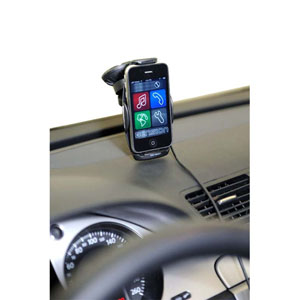 Support voiture universel iPhone Dimension Dock n Drive - pare-brise