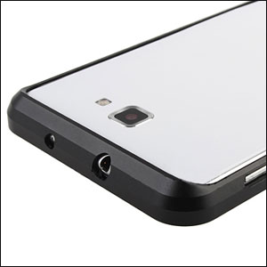 Bumper Samsung Galaxy Note Metalico - Negro
