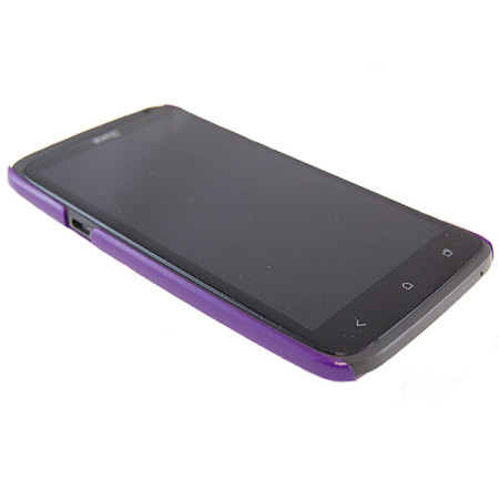 HTC HC C702 Ultra Thin Hard Shell For HTC One X - Purple