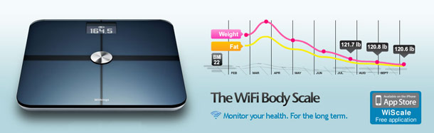Withins Wi-Fi Body Scale for Smartphones and Tablets