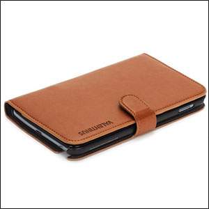 SGP Samsung Galaxy Note Leather Wallet Case Valentinus Series - Brown