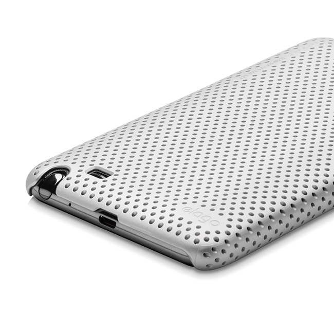 Funda Samsung Galaxy Note Elago Breath - Plata Metalizada