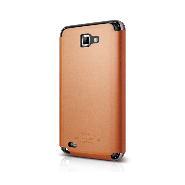 Elago G4 Handmade Leather Flip Case ELG4LEFOL