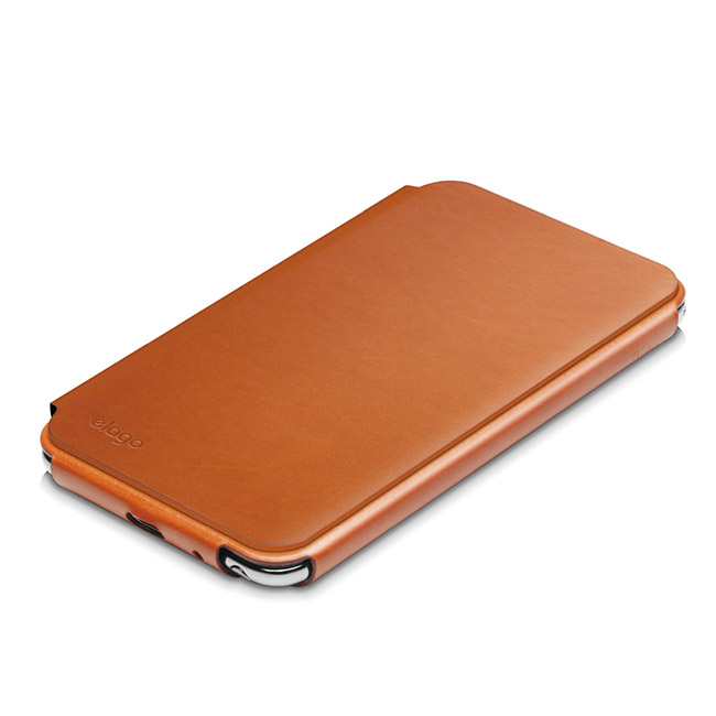 Elago G4 Handmade Leather Flip Case ELG4LEFOL