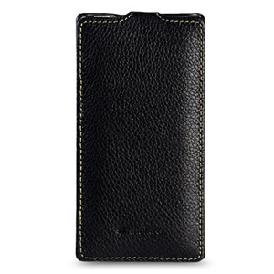 Melkco Premium Leather Flip Case for Sony Xperia S
