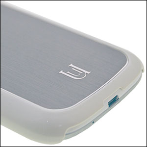 Uunique Metallic Case For Samsung Galaxy S3 - Marble White