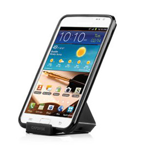 Pack Protection Samsung Galaxy Note Capdase Xpose & Luxe - support pliable arrière