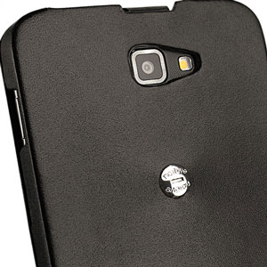 Housse en cuir Samsung Galaxy Note Norêve Tradition - Blanche - face arrière